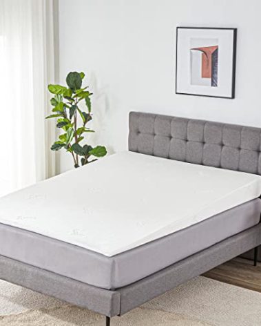 Lazyzizi Wedge Mattress Elevator 7-Inch Inclined Mattress Topper for Acid Reflux, GERD, Neck & Back Pain, Snoring, Under Bed Wedge Mattress with Washable Cover & Non-Slip Bottom for Bedroom, Queen