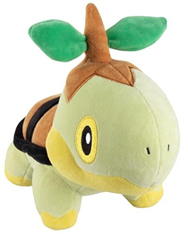 Pokémon 8" Turtwig Plush - Officially Licensed - Diamond and Pearl Starter Figure - Authentic Soft Stuffed Animal Toy - Holiday Christmas Stocking Stuffer Gift for Kids, Boys, Girls - 2+