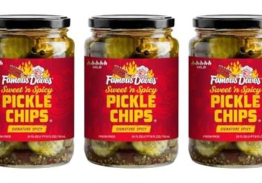 Famous Dave's - 3 pck Sweet n' Spicy Pickle Chips (72 oz.)