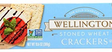 Wellington Stoned Wheat Crackers, cheese , 10.6-Ounces (Pack of 12)