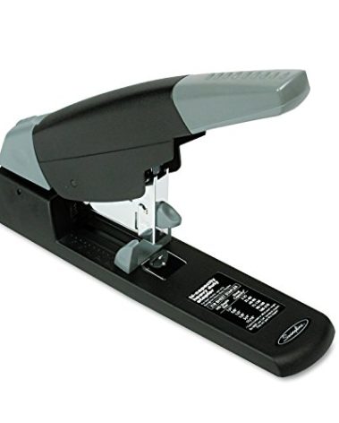 Swingline Heavy Duty Stapler, 210 Sheet Capacity, High Capacity, Jam Free, Comfort Handle, Metal, Black and Gray (90002)