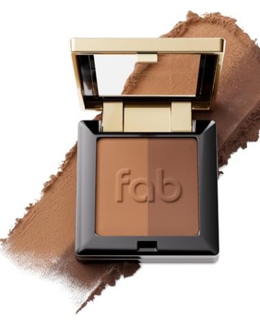 Lux Eyebrow Kit Refill Powder - Soft and Natural Eyebrow Definition for Dark Brown/Chocolate Brows On-The-Go