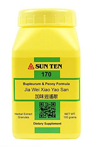 Sun Ten - BUPLEURUM & Peony Formula Jia Wei Xiao Yao San Concentrated Granules 100g 170 by Baicao