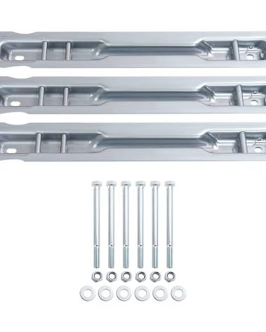 ECOTRIC Rear Seat Bracket Frame Compatible with 2007-2018 Mercedes Benz Sprinter Galvanized Heavy Duty Steel Set of 3