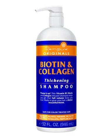 Renpure Originals Biotin & Collagen Thickening Shampoo, 32 Fl Oz (Pack of 1)