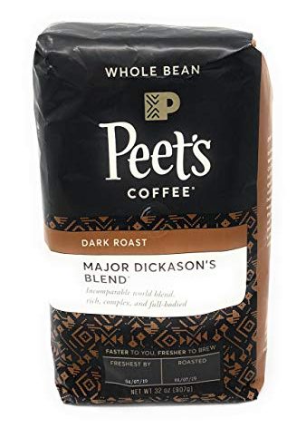Peets Coffee, Major Dickason's Blend, Whole Bean 32oz