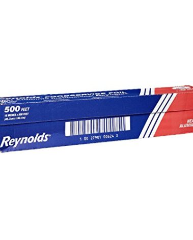 Reynolds 624 500' Length x 18" Width, Heavy-Duty Aluminum Foil Roll