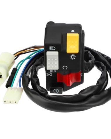 M MATI Left Handlebar Start Kill Stop Headlight Switch for Honda TRX250 TRX250EX Sportrax 250 EX 2006-2007 35200-HN6-A31