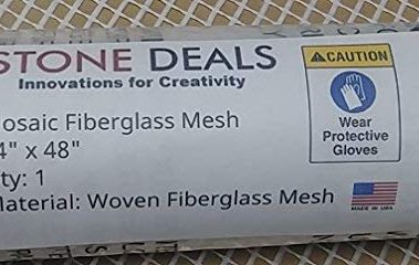 Stone Deals Mosaic Mesh for Back Mounted Tile 24" x 48", Non Sticky