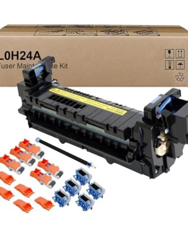 L0H24A Fuser Maintenance Kit L0H24A-67903 L0H24-67901 Printer Maintenance Kit Replacement for HP M607 M608 M609 M610 M611 M612 M631 M632 M633 M634 M635 M636 E62555dn RM2-1256 Fuser Unit (110V)