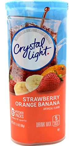 Crystal Light Strawberry Orange Banana, 6 Count (Pack of 3)