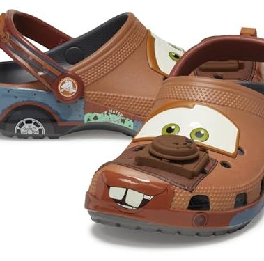 Crocs Cars Mater Classic Clog Slate Grey Men's 10, Women's 12 Medium