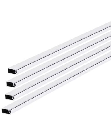 M-D Building Products 14103 5/16 in. x 48 in. x 48 in. White Aluminum Screen Frame Kit