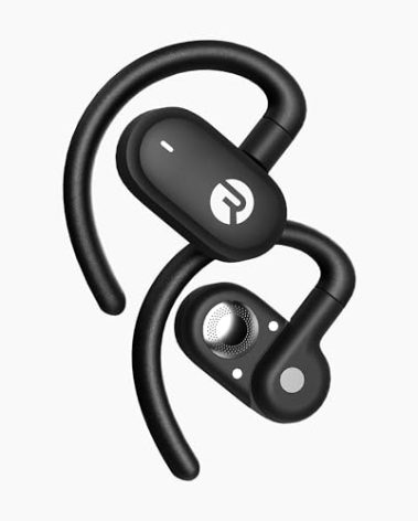 Raycon Everyday Open Earbuds – True Wireless Open Ear Bluetooth Headphones, Hook Design, IPX5 Water Resistant, 40 Hours of Battery Life (Black)