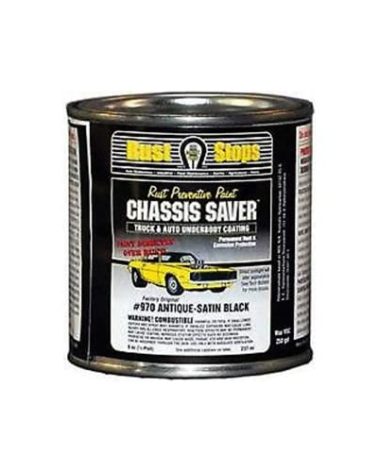 Chassis Saver Satin Black-8OZ