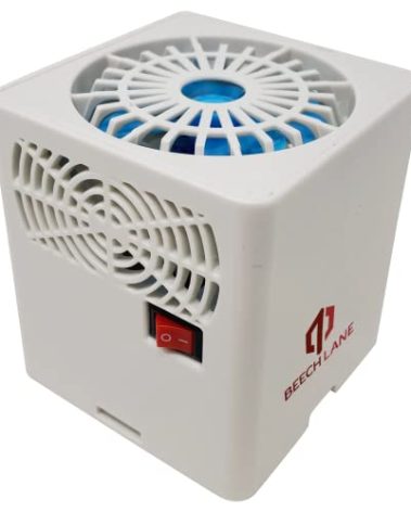 Beech Lane RV Fridge Fan, Patented, High Power 3,000 RPM Motor, Easy On and Off Switch, Multiple Side Vents Increase Airflow, Durable Construction, Efficiently Cools Refrigerator (Natural)