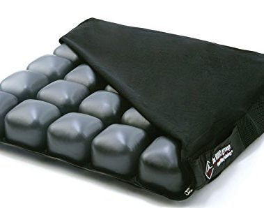 ROHO MOSAIC Cushion, Standard, Inflatable Seat Cushion for Office Chair, Wheelchair, Cars, Home Living, & Back Pain Support, Adjustable Cushion with Stretchable Cover & Non-Skid Bottom, 18" x 18"