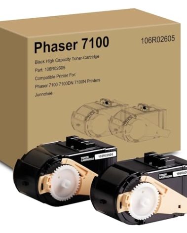 Phaser 7100 Black High Capacity Toner Cartridge Replacement for Xerox Phaser 7100 7100DN 7100N Printer -106R02605