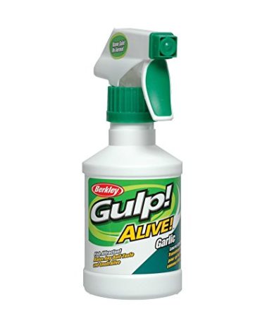 Berkley Gulp! Alive!® Attractant, Garlic, 8 oz spray bottle