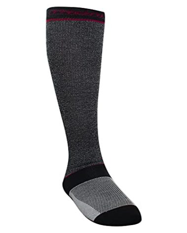 TronX Cut-Resistant Performance Hockey Socks, Moisture Wicking, Full Level 4 Protection (Large-)