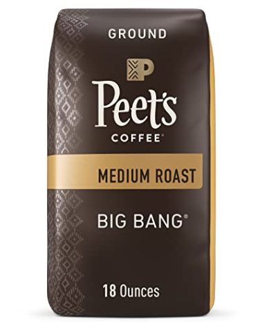 Peet's Coffee, Medium Roast Ground Coffee - Big Bang 18 Ounce Bag