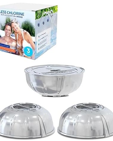 Hot Tub Replacement Cartridge Compatible with Frog Floating System，Smart Technology for Effortless Maintenance - 3 Pack