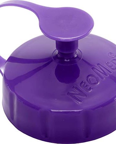 DPEI XUAN NeoConnect ENFit Transfer Lid - 10 Pack - Purple, Plastic, Snap Closure - Fits 40.5mm Openings