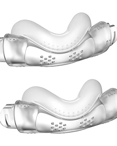 2 Packs Replacement Cushion for Airfit N30i(M), 2 Packs Old Version Curved Nasal Cradle Cushion Compatible with N30i, Soft & Comfortable Great-Value Supplies by Medihealer