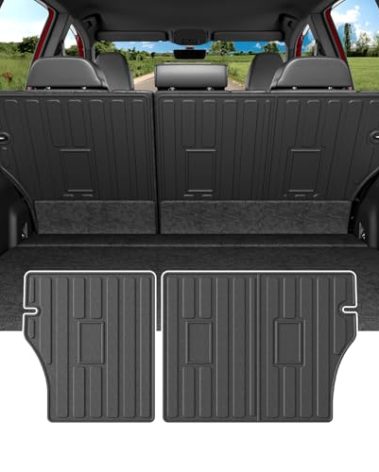 powoq Cargo Mat Compatible with 2025 Subaru Forester Trunk Mat TPE Backrest Mat All Weather Protection Cargo Liner Trunk Liner Replacement for 2025 Subaru Forester Accessories (Backrest Mat)
