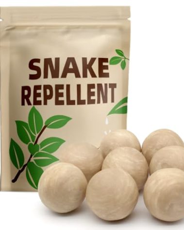 AJOQFKTD Snake Repellent for Yard Powerful, Effective Snake Repellant, Snake Away Repellent for Outdoors Pet Safe, Backyard Snakes Deterrent, Snake Repeller 8P