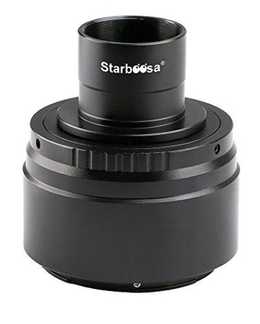 Starboosa Telescope Camera Adapter Mount for Full-Frame mirrorless Nikon Z Series - with 1.25 inch T Adapter - for Telescope Prime Focus and Photography