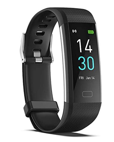 Fitness Tracker with Step/Distance/Calories Counter, Activity Tracker with Heart Rate Monitor, Slim Style Watch IP68 Waterproof, Sleep Monitor Tracker, Pedometer Watch for Women Men