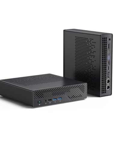 MINISFORUM MS-A1 Mini Workstation Mini Barebone Pc, DDR5/4xM.2 NVMe SSD, Dual 2.5G RJ45 Mini PC,HDMI/DP/Type-C,4xUSB Ports,Supports AMD AM5 CPU,WiFi 6E&BT5.2 Mini Computer(NO CPU/NO RAM/NO SSD/NO OS)