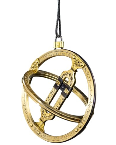 Stanley London Kala Pocket Sundial | Precision Made in Austria | Brass Sun Watch Tells Solar Time Anywhere in The World | Gift for Outdoor Enthusiasts
