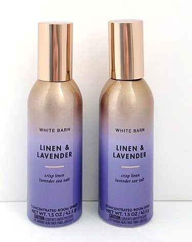 White Barn-Bath & Body Works Linen and Lavender Concentrated Room Spray 1.5 oz Set of 2