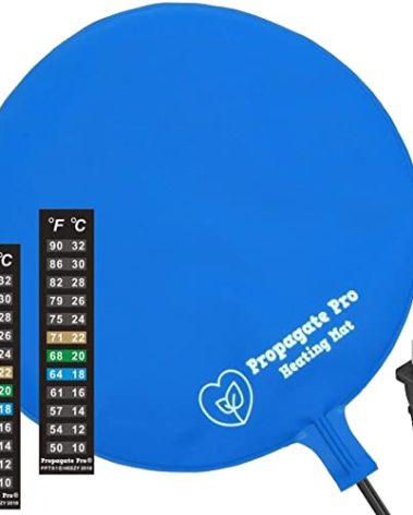 Brewing & Fermentation Heat Pad for Homebrew Beer & Wine Fermenting 120VAC 12 or 25 Watt Heating Mat: Safe for Plastic/Glass Carboy & Bucket Fermentors Includes Heater Temperature Strip