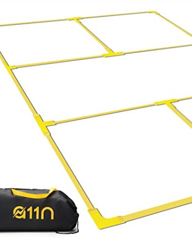 A11N Pickleball Court Marking Kit - Temporary Pickleball Boundary Lines in Standard Court Dimensions, No Measurement Required, Yellow