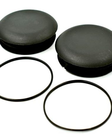 (2 Pack) HD Switch Fork Caster Spindle Plastic Cap Plug Replaces John Deere TCU22376, TCA18683, T102419 w/O-Ring Seal Upgrade fits ZTrak Z500, Z700, Z800, Z900 Series and QuikTrak