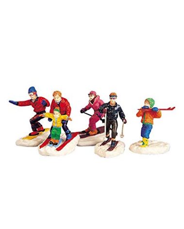 Lemax - Winter Fun Figurines Set of 5