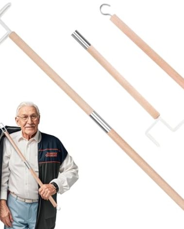 27" Dressing Stick, Sock Remover Tool, Independent Living Aid, Dressing Aids for Shoes, Socks, Shirts, and Pants