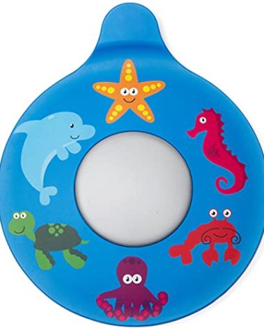 LittleFoot Nation Fun Heavy Duty Bathtub Stopper for Kids, Secure Drain Cover for Bath Tubs, Sinks, and Laundries, 100% BPA Free Silicone