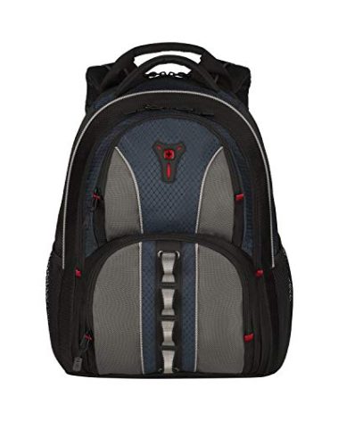 Wenger Cobalt Laptop Backpack, Fits 16 inch Laptop, Men's and Women's, Blue/Grey