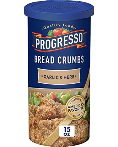 Progresso Bread Crumbs, Garlic and Herb, Cooking Ingredient, 15 oz