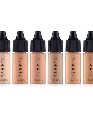 Temptu Perfect Canvas Hydra Lock Airbrush Foundation Starter Set, Fair/Light, 0.25 Fl Oz (Pack of 6)