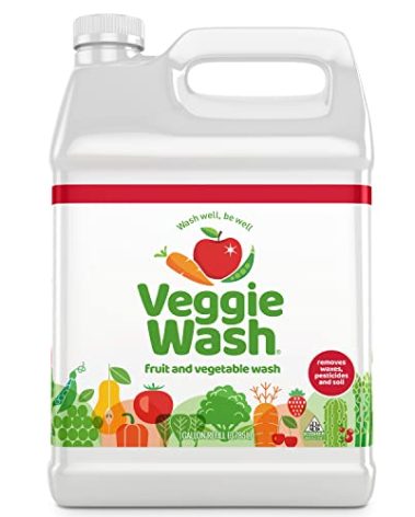 Veggie Wash Fruit and Vegetable Wash, Ideal for Cleaning Produce, 1 Gallon