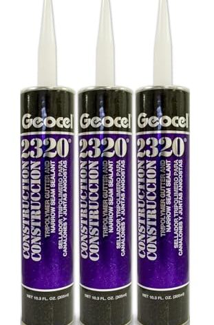 Geocel 2320 Gutter Sealant White 3 Pack