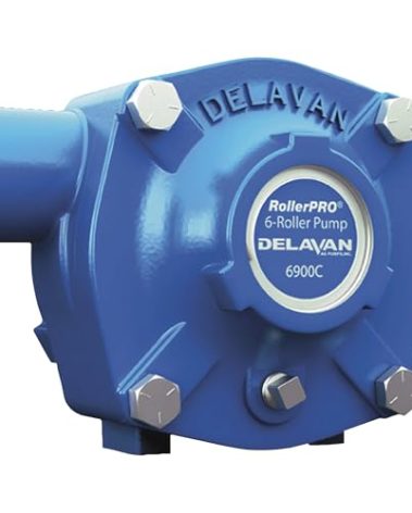 Delavan 6900C 6 Roller Pump - 150 PSI, 19.6 GPM, Cast Iron, CCW