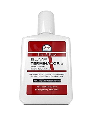 BUMP TERMINATOR Extra Strength Severe Bumps Lotion by Breej, 6.8 fl oz (200 ml)