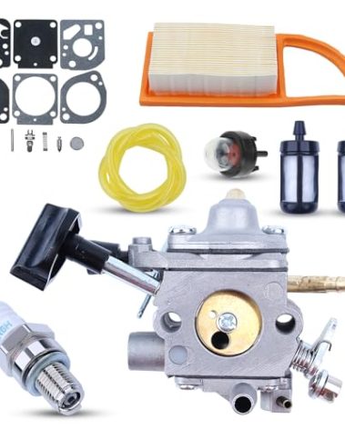 Atunee BR600 Carburetor for Stihl BR500 BR550 BR700 Backpack Leaf Blower with Air Fuel Filter Replace for Zama C1Q-S183 42821200606 42821200608 42821200607