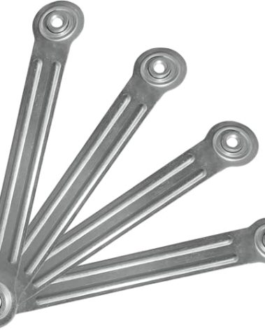 Project Patio Glider Bearing Arm Bracket Replacement Rocker Hardware Parts - 9 Inch Length - 7-1/2 Inch Between Mounting Holes - 4 Pack